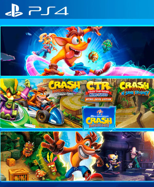 CRASH BANDICOOT™ – CRASHIVERSARY BUNDLE PS4