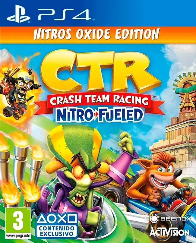 Crash Team Racing Nitro Fueled Edición Nitros Oxide PS4