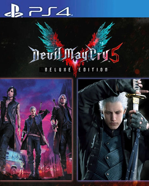 Devil May Cry 5 Deluxe + Vergil PS4
