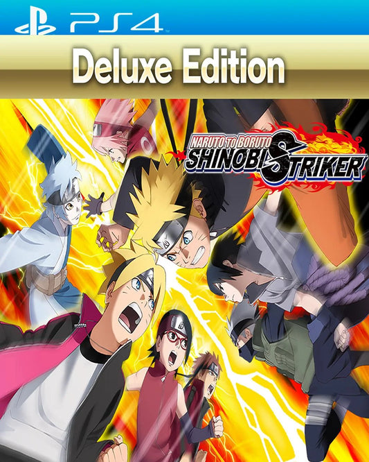 Edición de lujo de NARUTO TO BORUTO: SHINOBI STRIKER – PS4