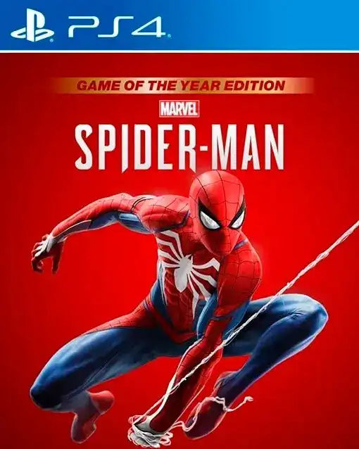 Marvels Spider Man Game of the Year Edition PS4