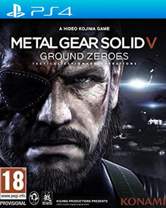 METAL GEAR SOLID V: GROUND ZEROES PS4