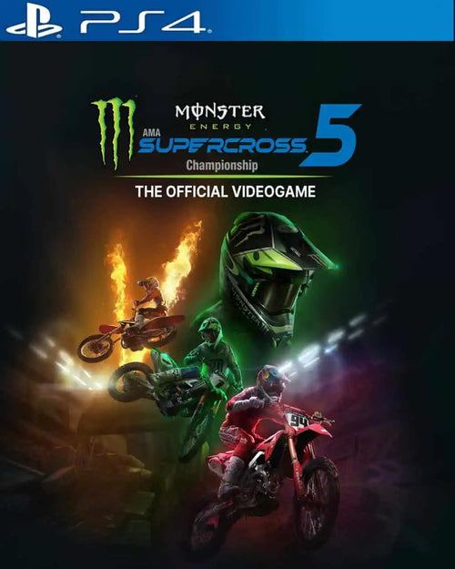 Monster Energy Supercross – The Official Videogame 5 – PS4