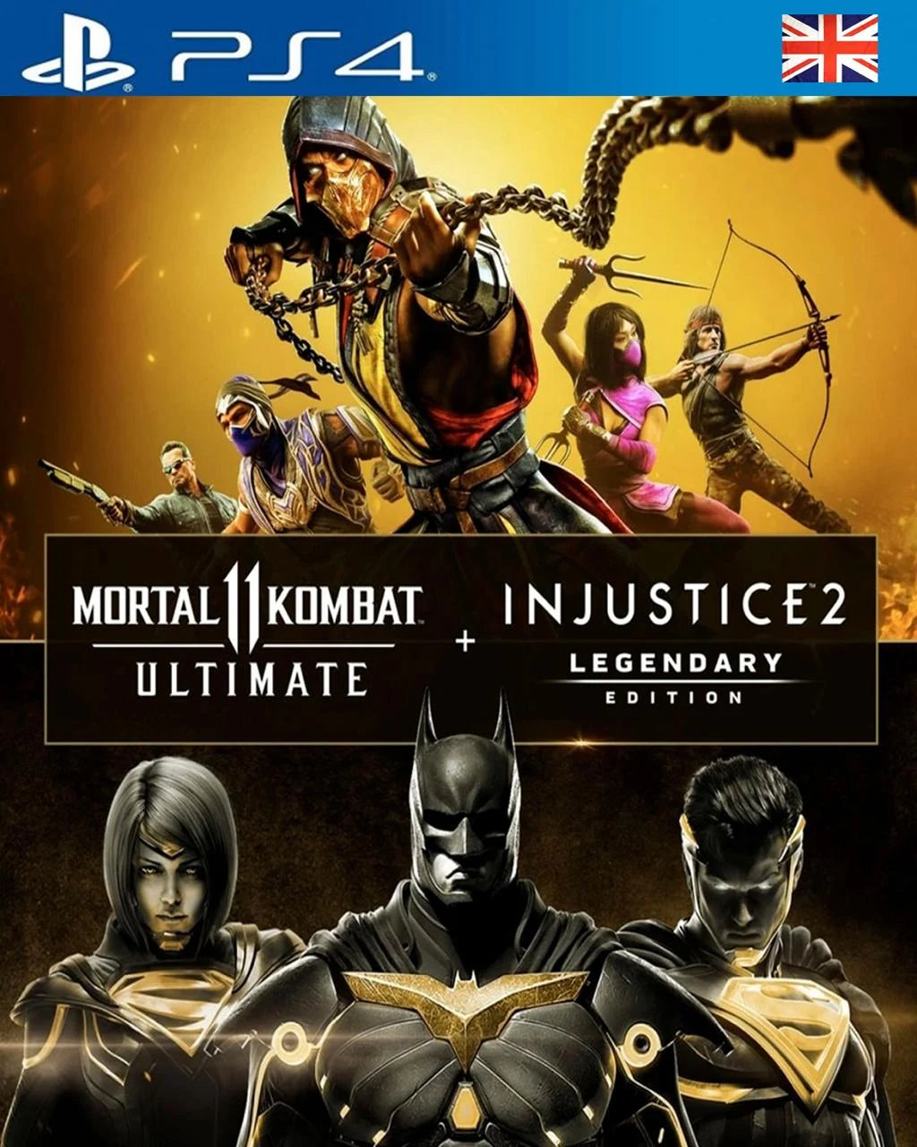 Mortal Kombat 11 Ultimate + Injustice 2 Leg. Edition Bundle – PS4 INGLÉS