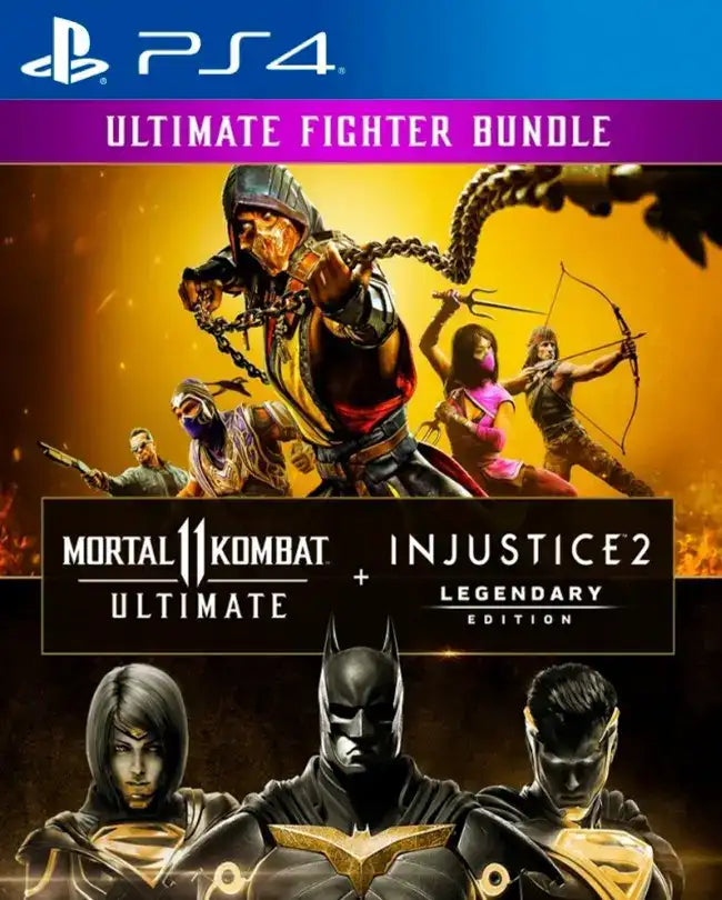 Mortal Kombat 11 Ultimate + Injustice 2 Leg. Edition Bundle PS4
