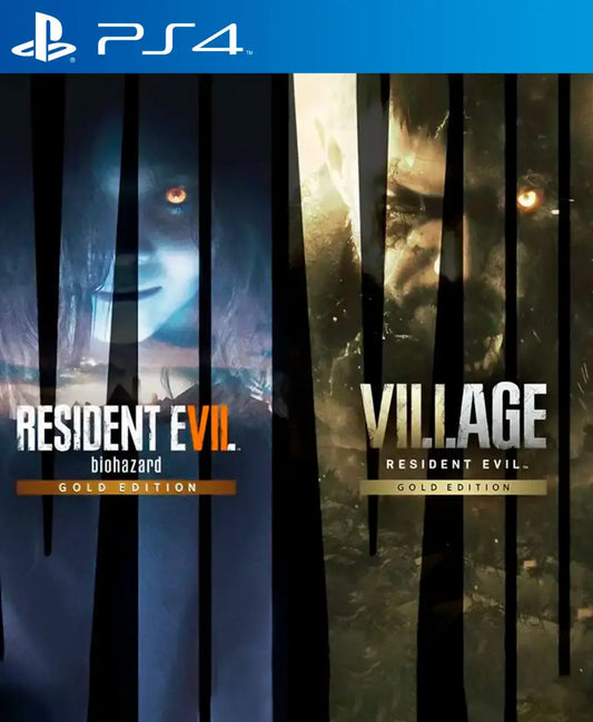 Resident Evil 7 Gold Edition mas Village Gold Edition PS4