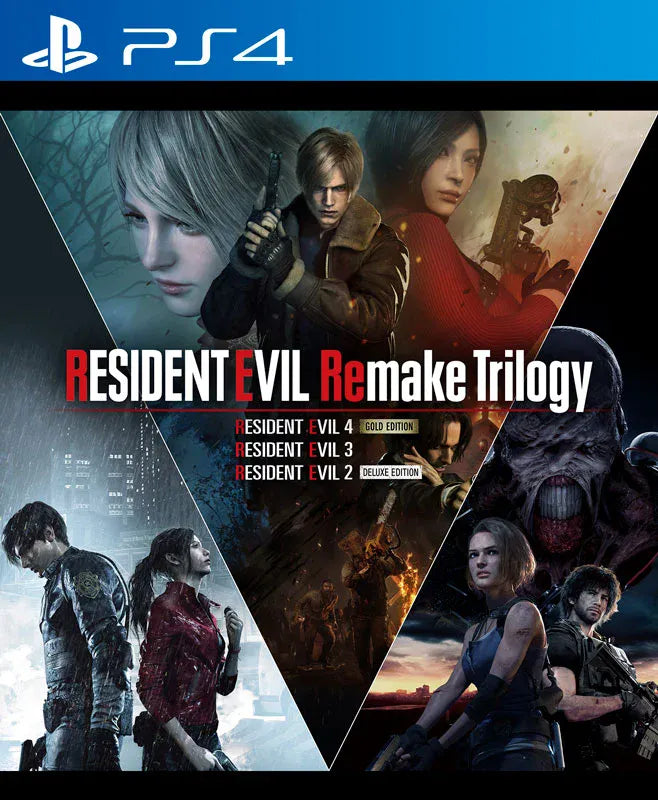 Resident Evil Remake Trilogy PS4